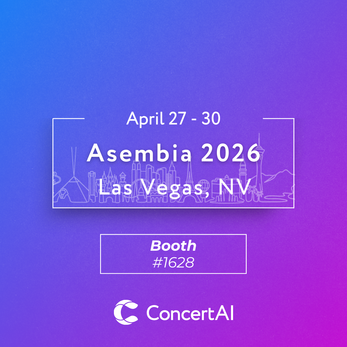 Asembia 2026 with booth