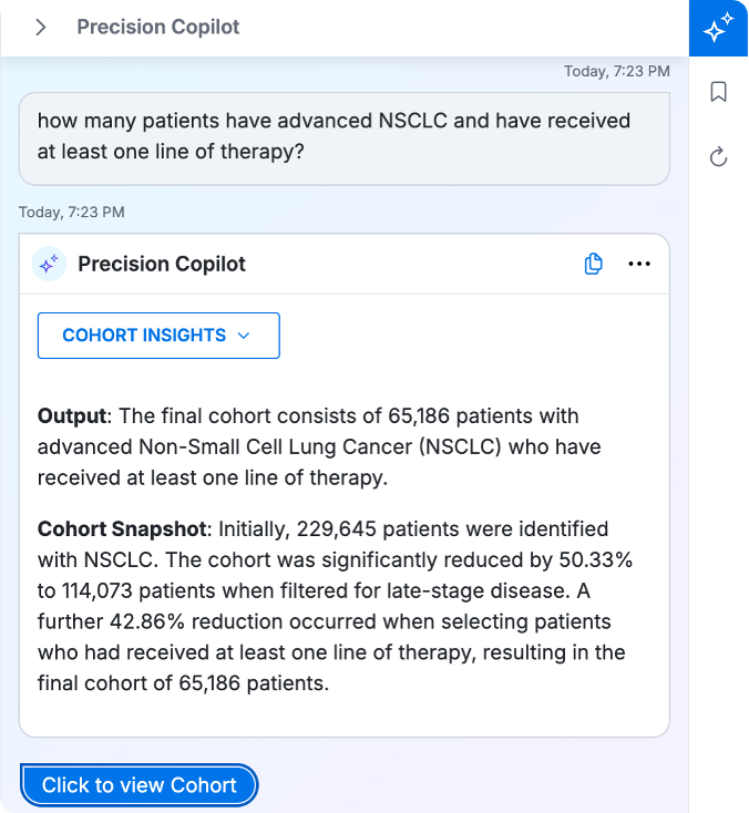 Explore RWD with Natural Language