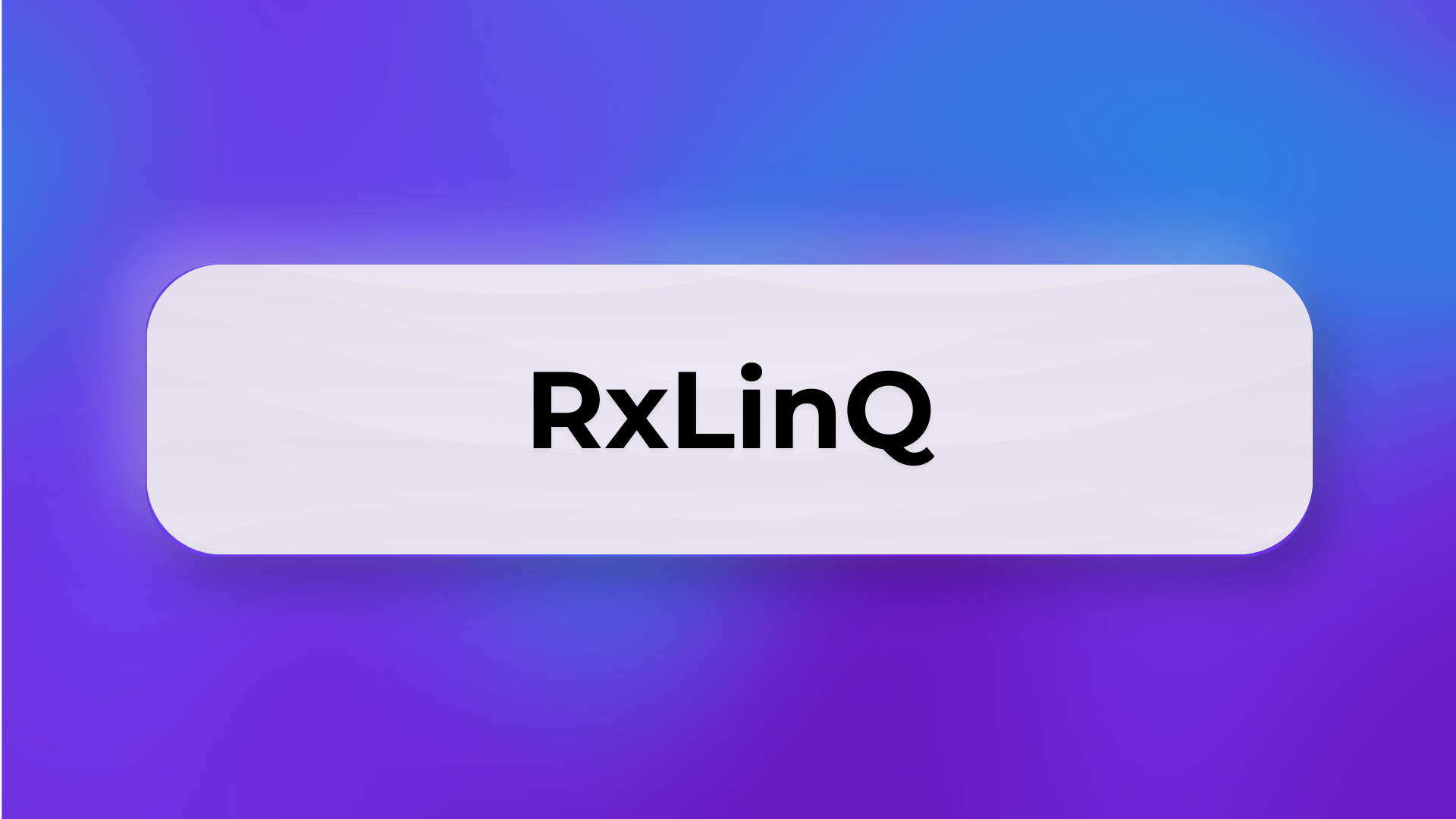 RxLinQ Cover