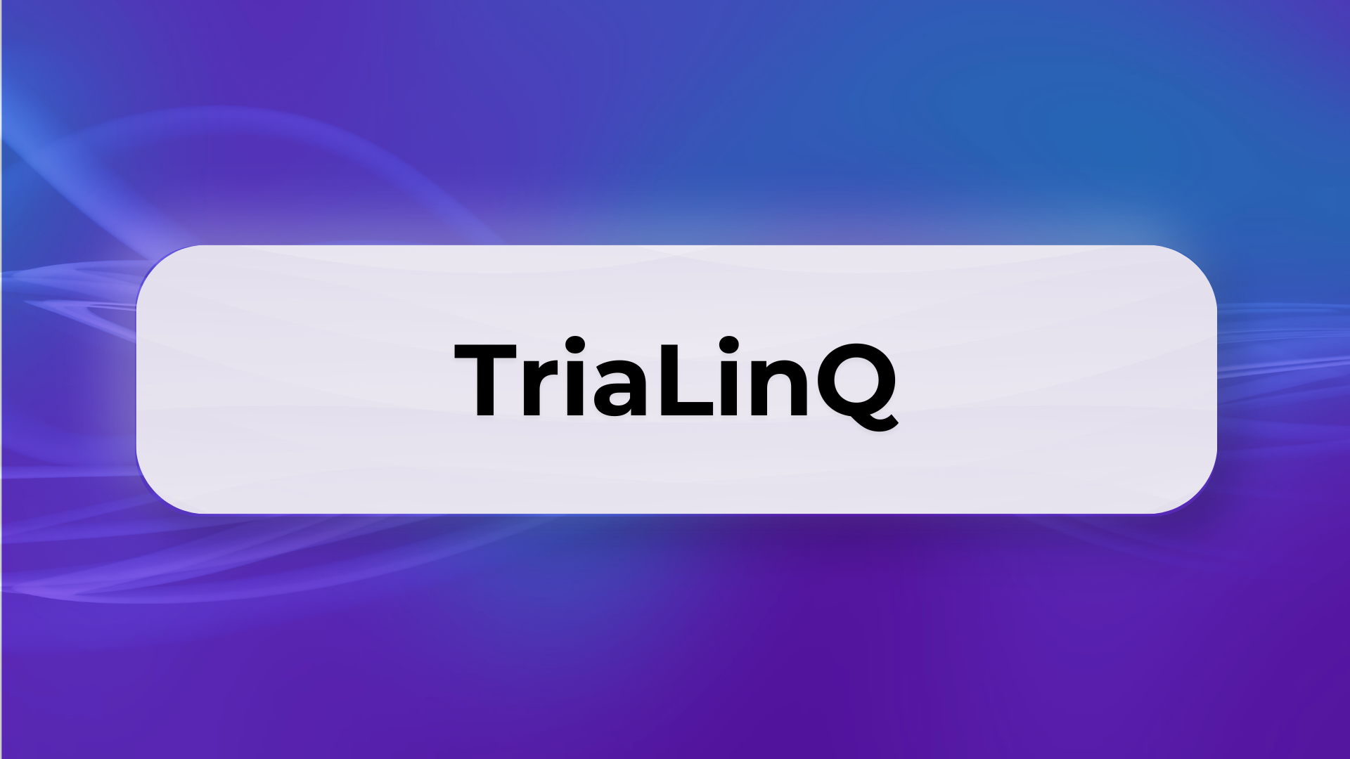 TriaLinQ Cover