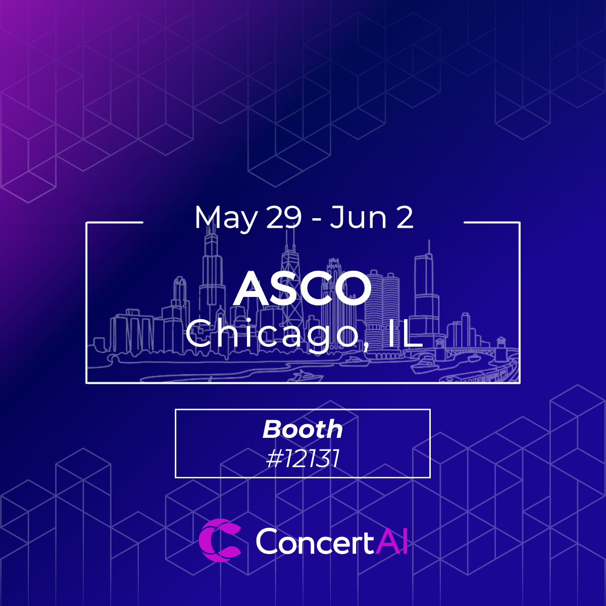 ASCO 2026 with booth