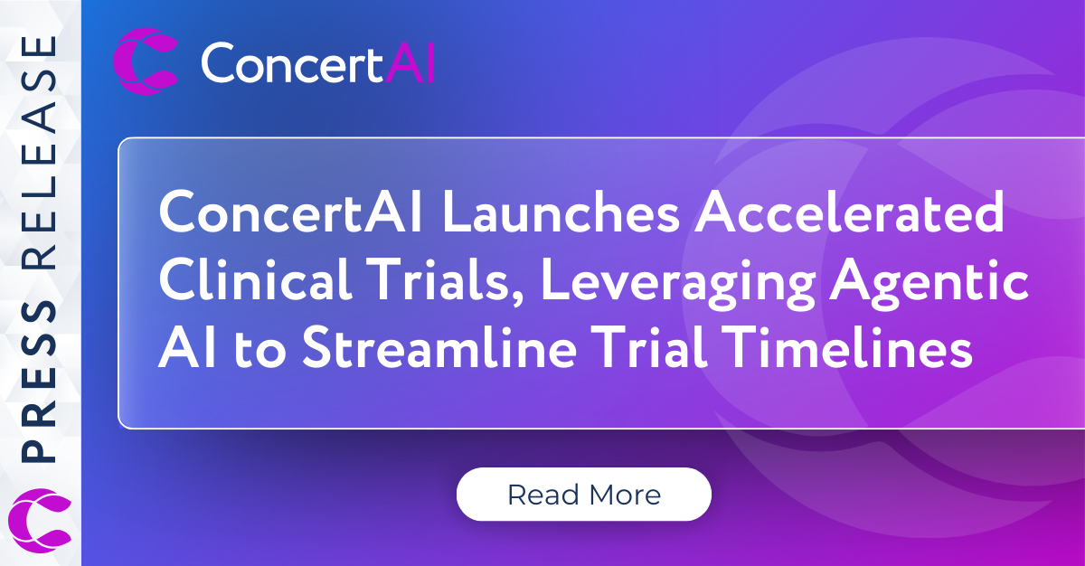 ConcertAI Launches Accelerated Clinical Trials, Leveraging Agentic AI to Radically Shorten Trial Timelines