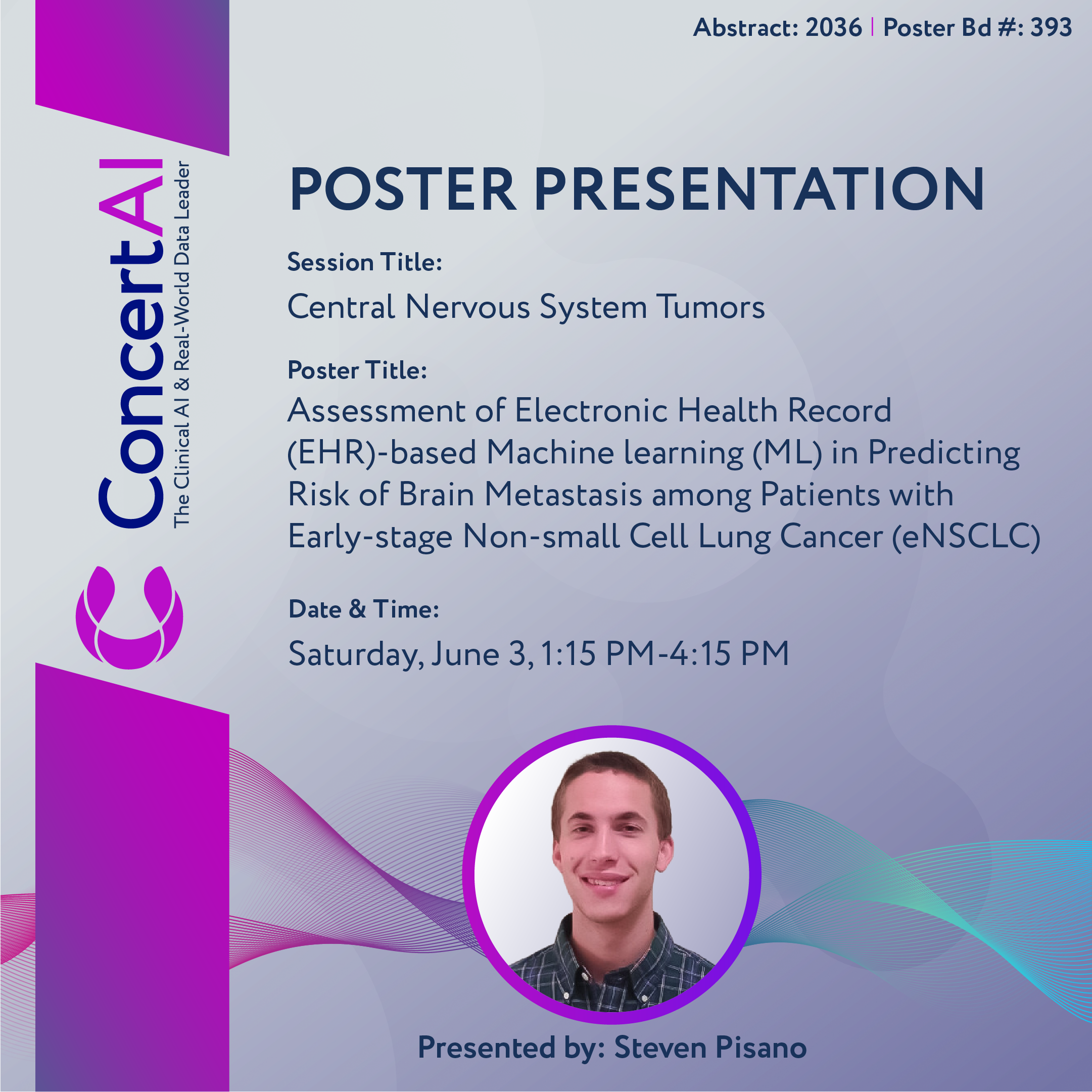 Assessment of Electronic Health Record (EHR)-based Machine learning (ML) in Predicting Risk of Brain Metastasis among Patients with Early-stage Non-small Cell Lung Cancer (eNSCLC)