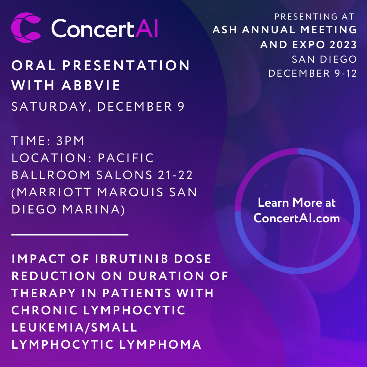 ORAL PRESENTATION WITH ABBVIE.