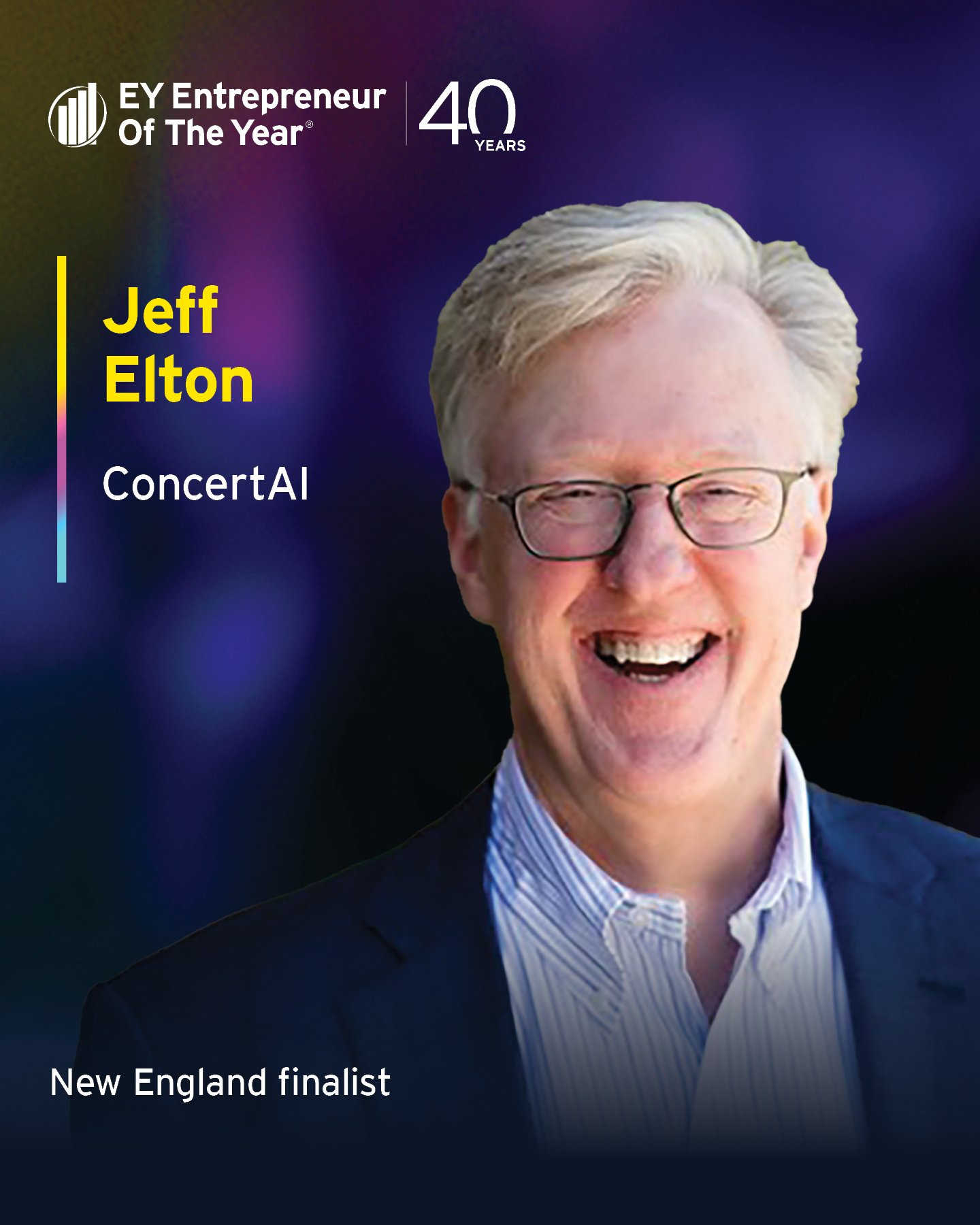 EY US unveils Jeff Elton of ConcertAI as an Entrepreneur Of The Year® 2025 New England Award finalist