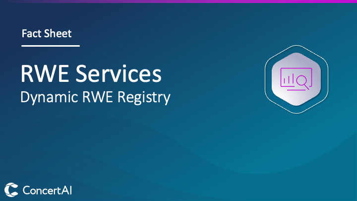 Dynamic RWE Registry
